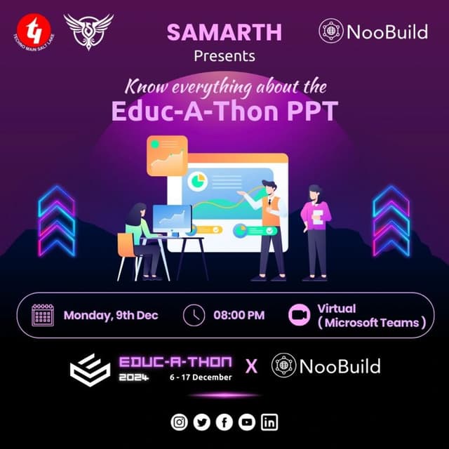 Educ-A-Thon - SAMARTH TMSL