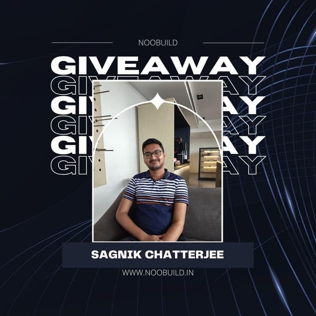 NooBuild T-Shirt Giveaway Winner